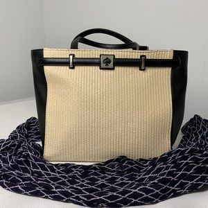 Kate Spade Leather and Woven Purse